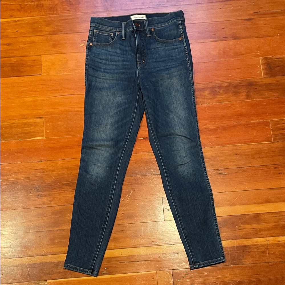 Madewell Dark Blue Skinny Jeans